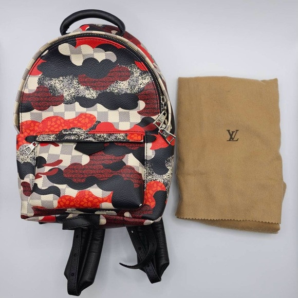 Louis Vuitton Palm Springs Kabuki Damier Azur Monogram Backpack - Picture 15 of 15